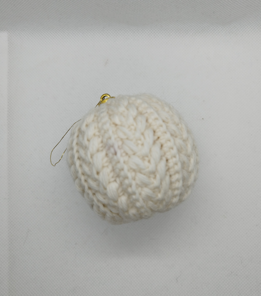 White christmas bauble