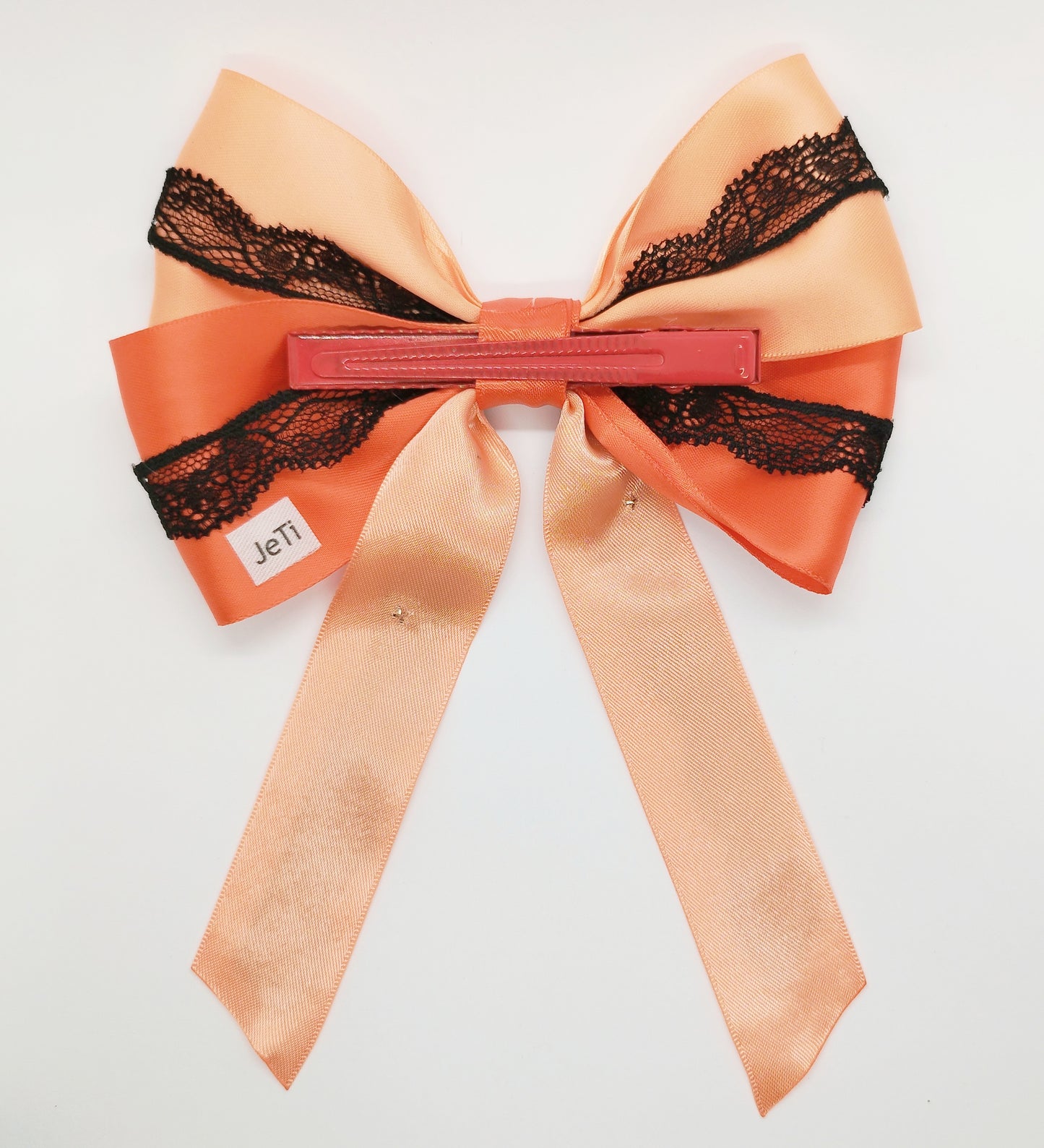 Lace and ribbon hairclip