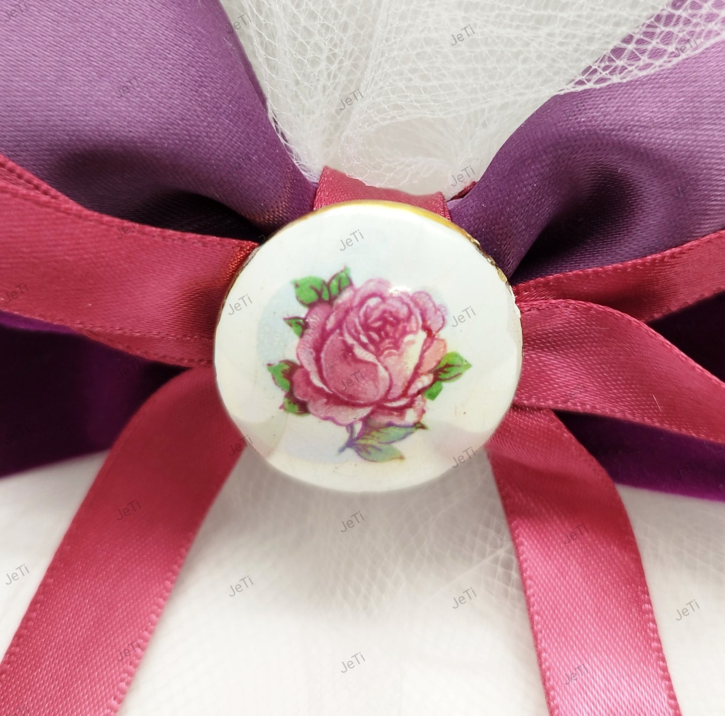 Vintage rose hairclip