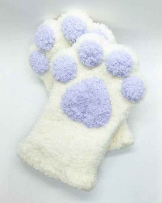 Paw Fingerless Gloves