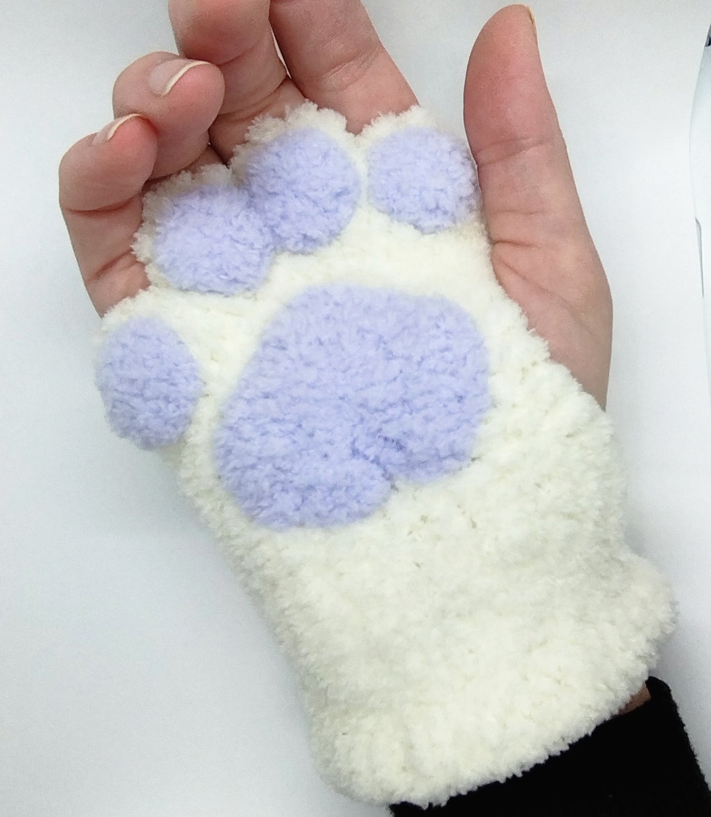 Paw Fingerless Gloves