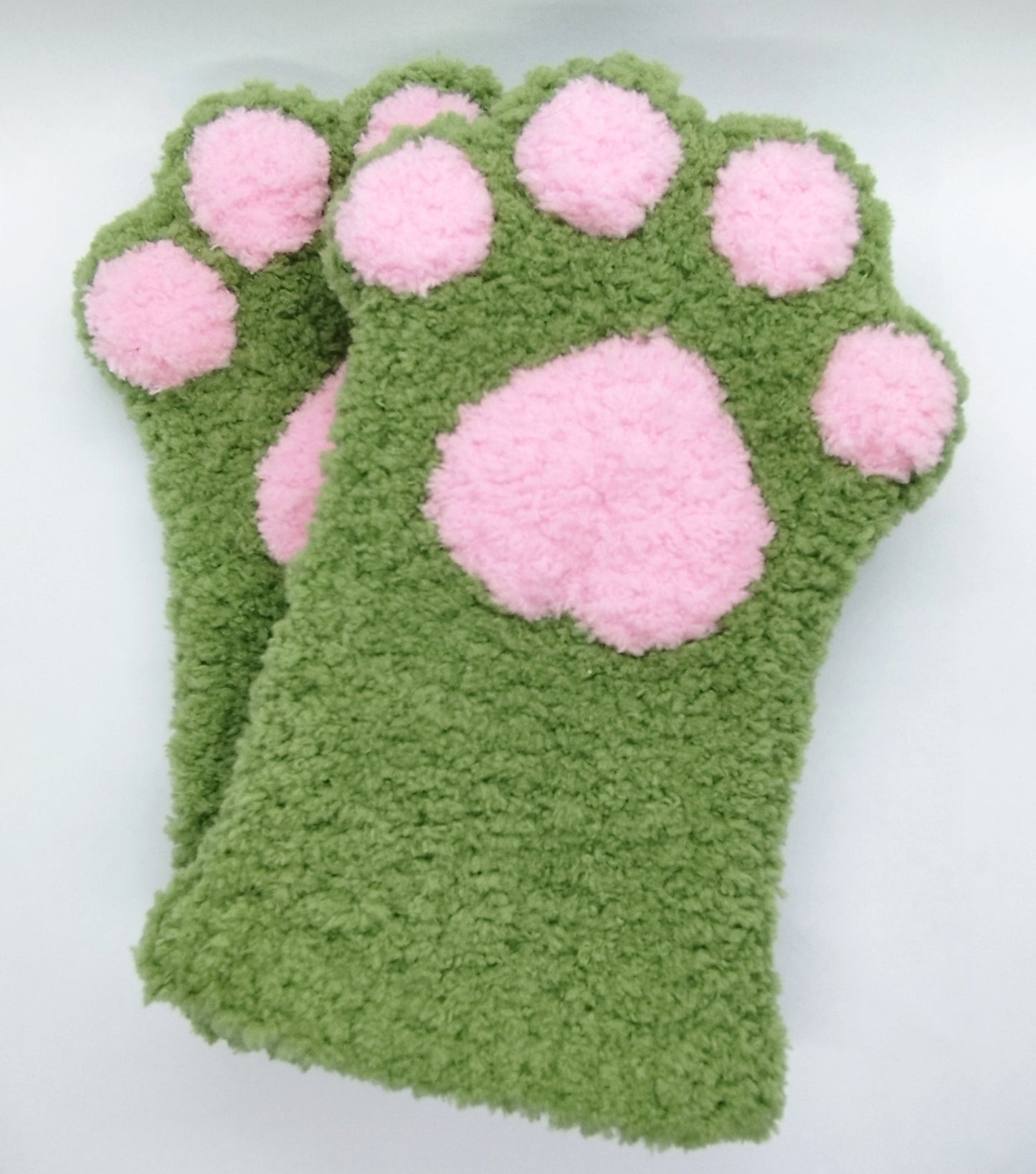 Paw Fingerless Gloves