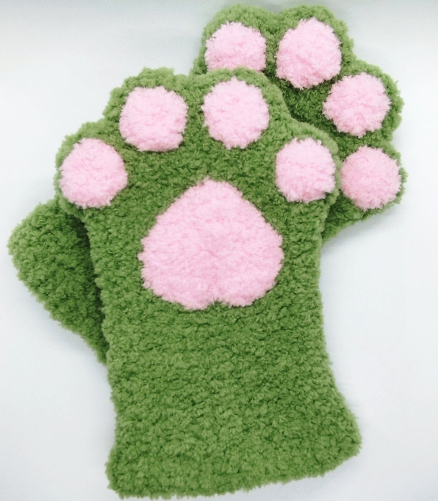 Paw Fingerless Gloves