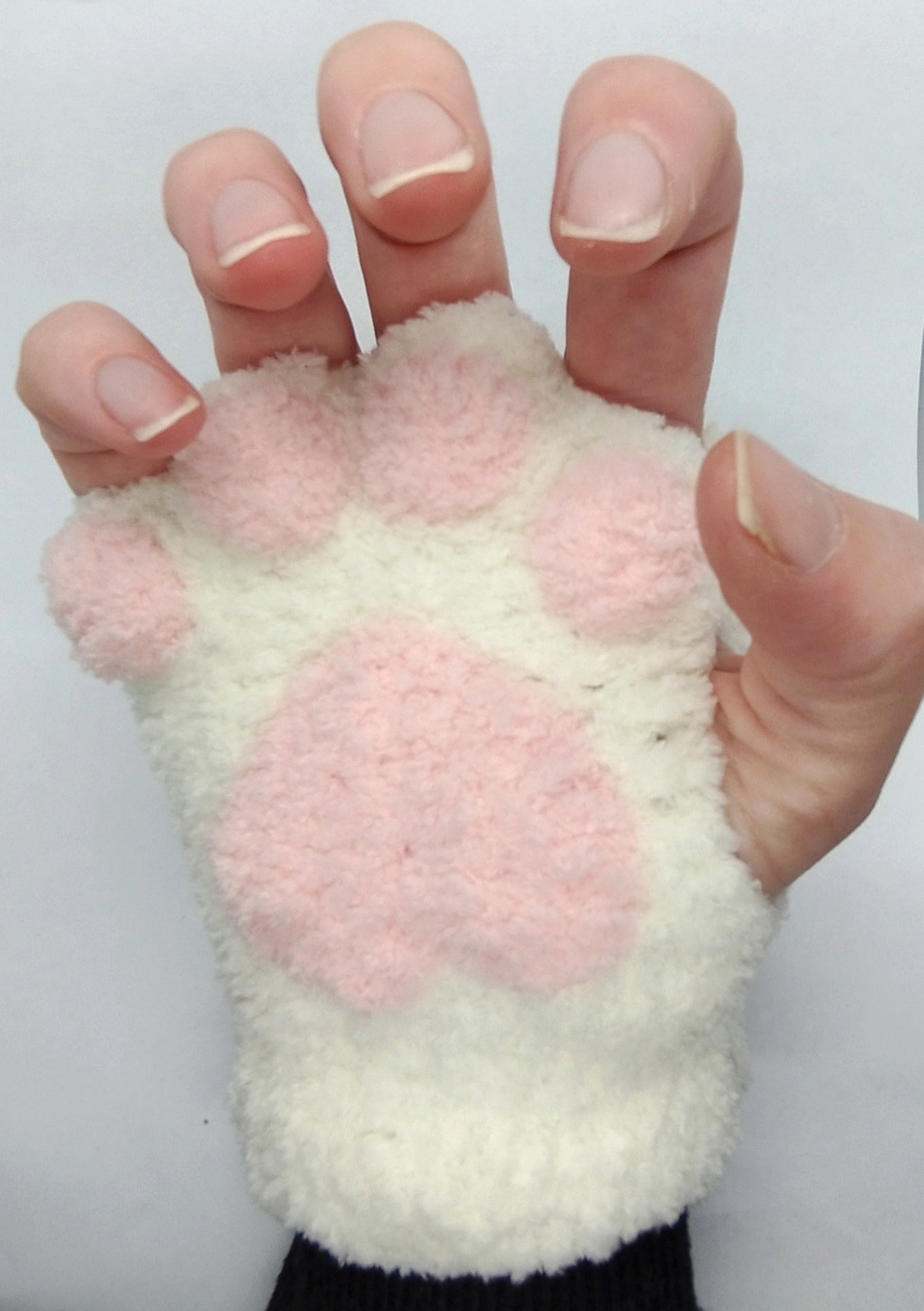 Paw Fingerless Gloves