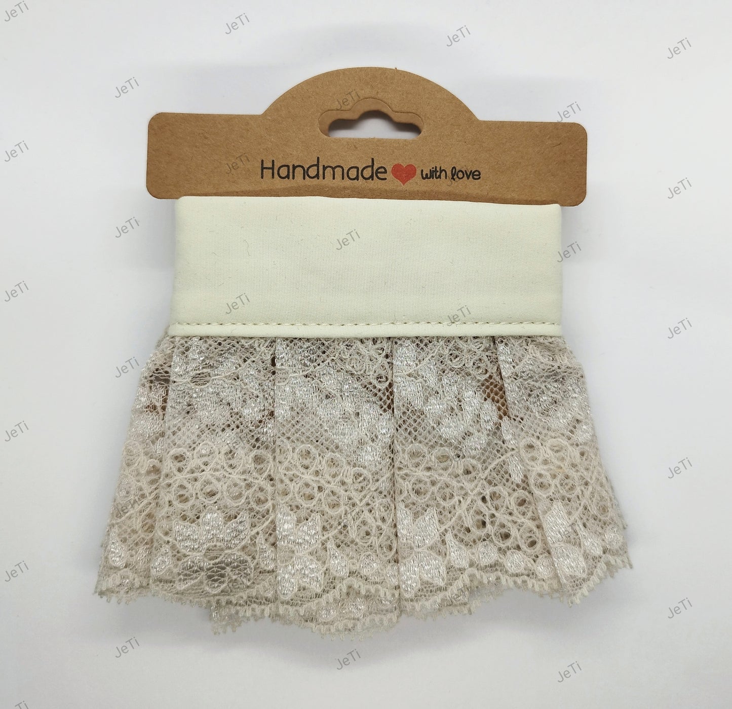 Strawberry crean lace cuffs