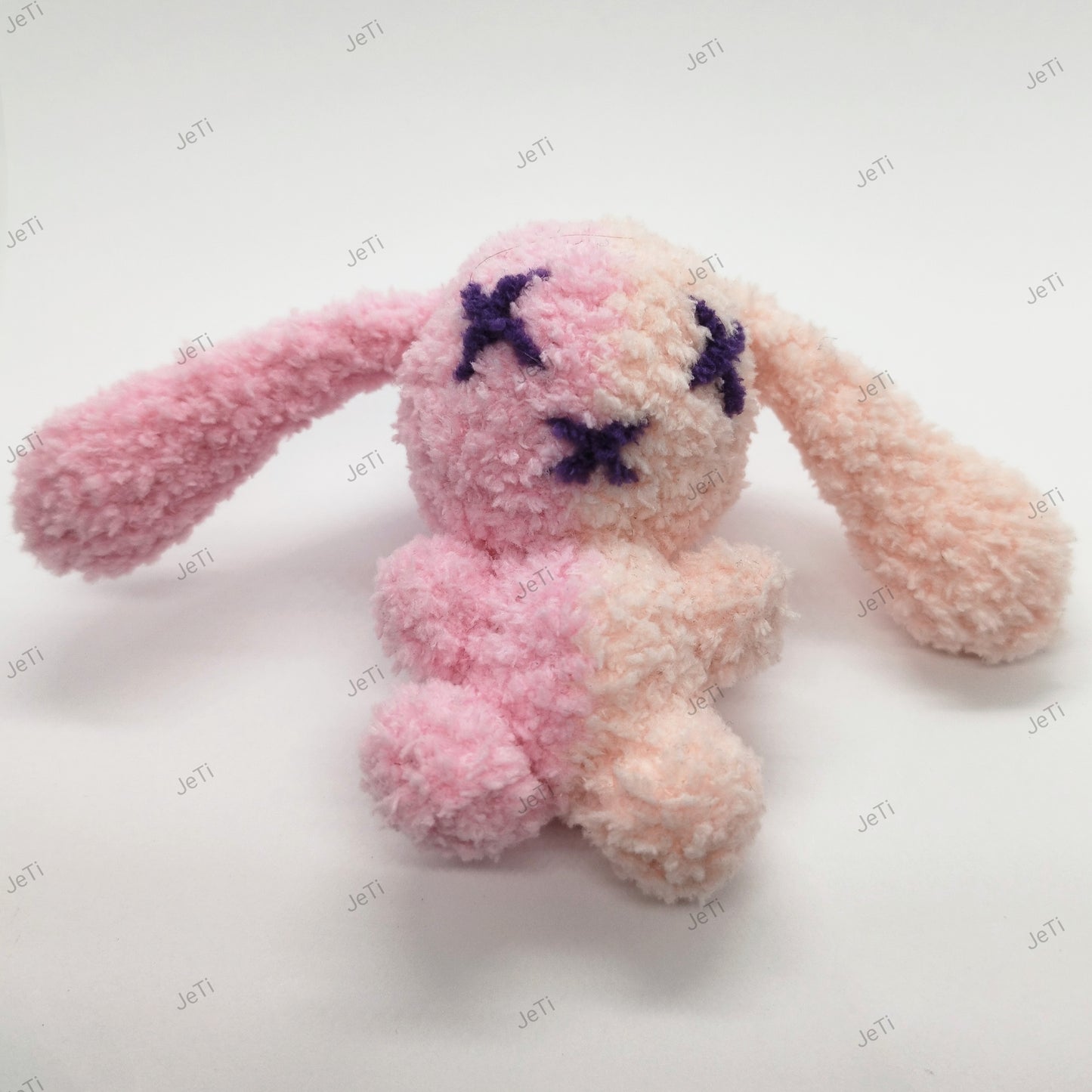Tiny pink double bunny