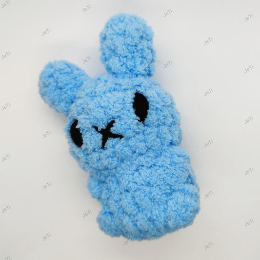 Crocheted Blue Bunny