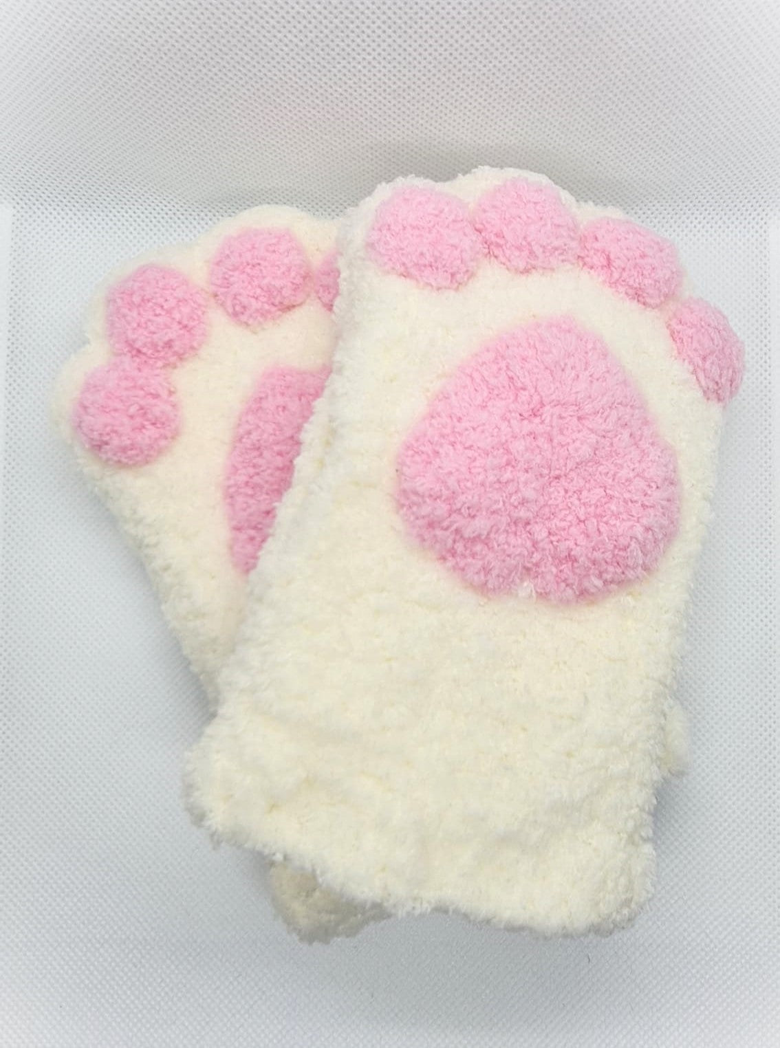 Paw Fingerless Gloves