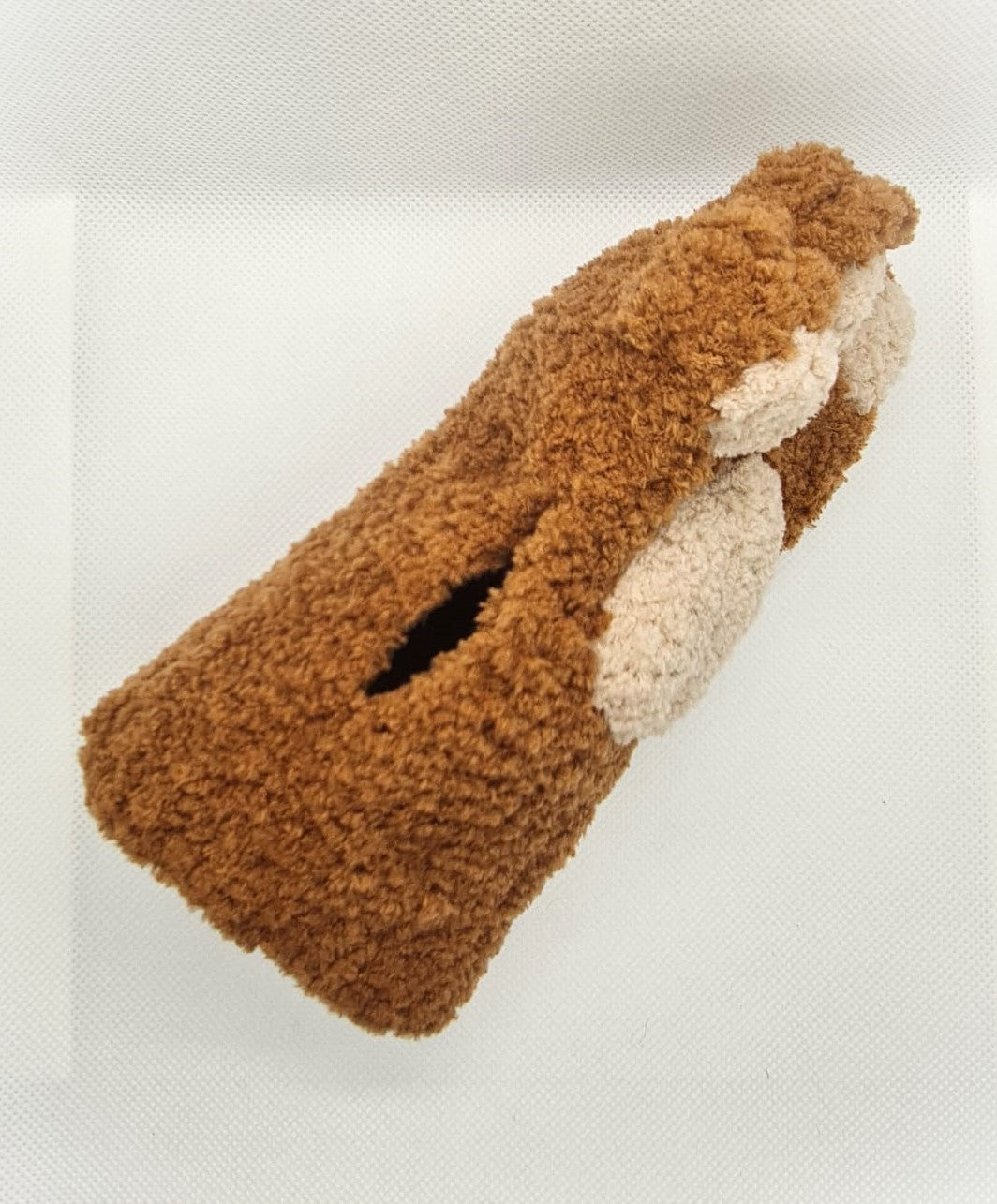 Paw Fingerless Gloves brown