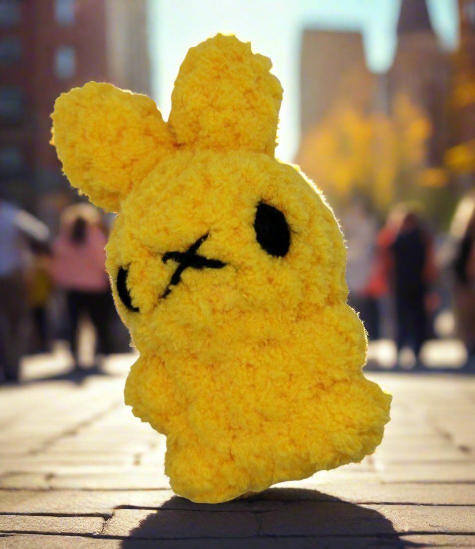 Crocheted bunny