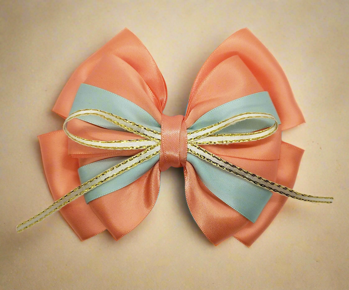 Peach hairclip